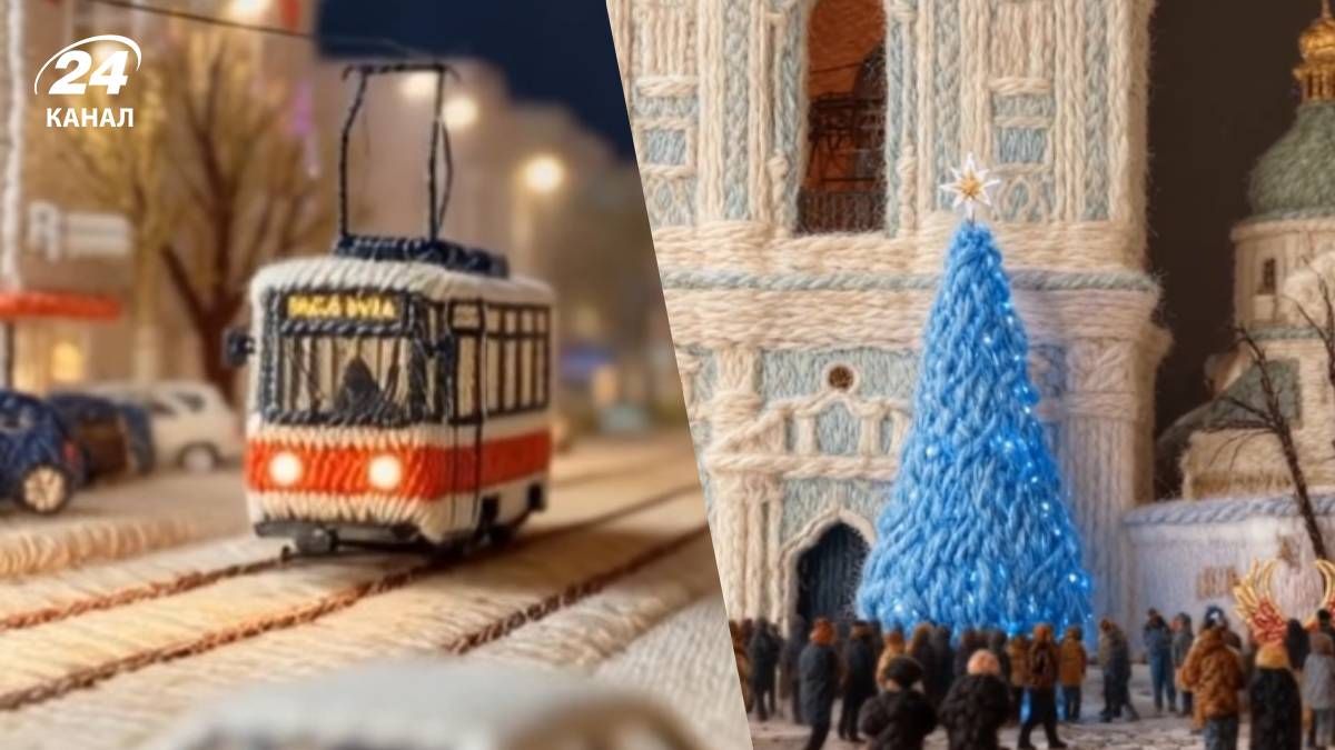 Как выглядят украинские города в вязаном стиле