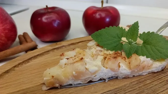 Яблочный пирог из лаваша