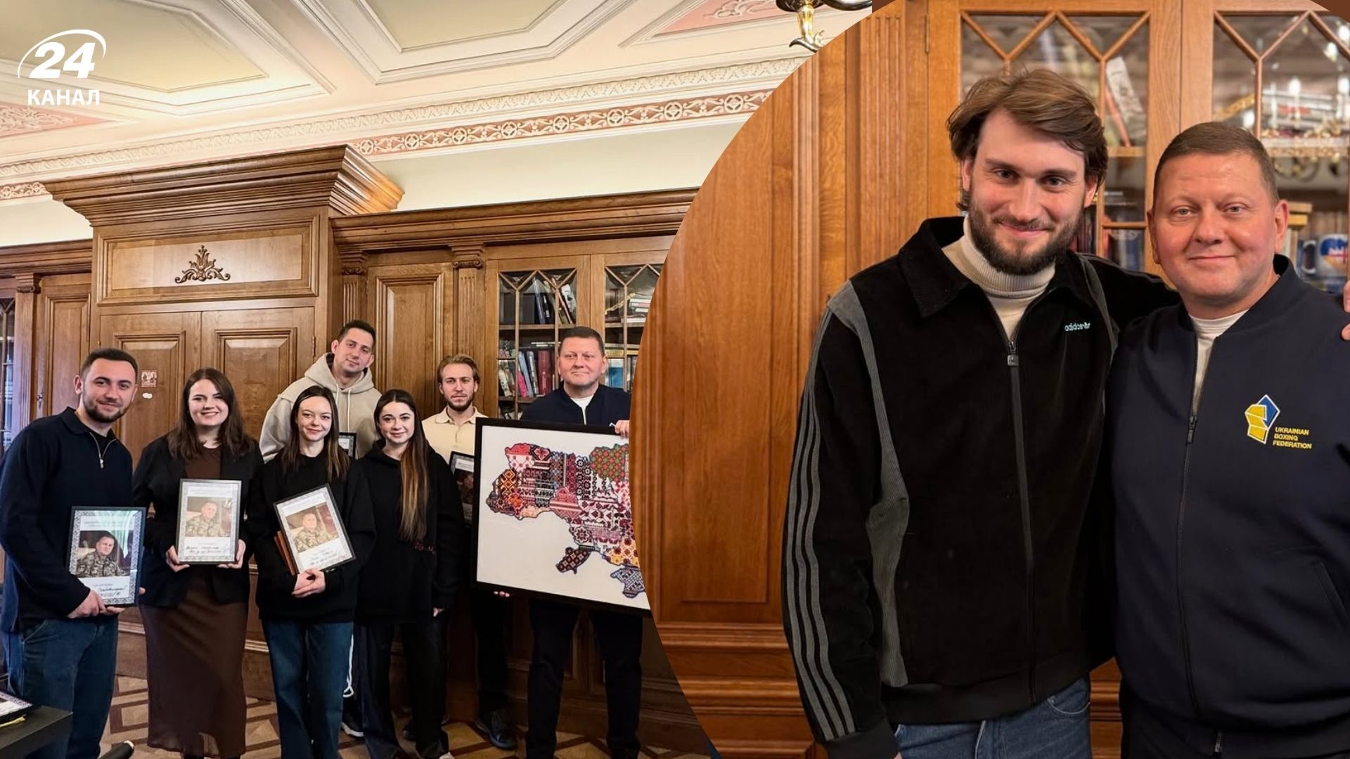 Участники хора "Гомон" встретились с Валерием Залужным в Лондоне Участники хора "Гомон" встретились с Валерием Залужным в Лондоне