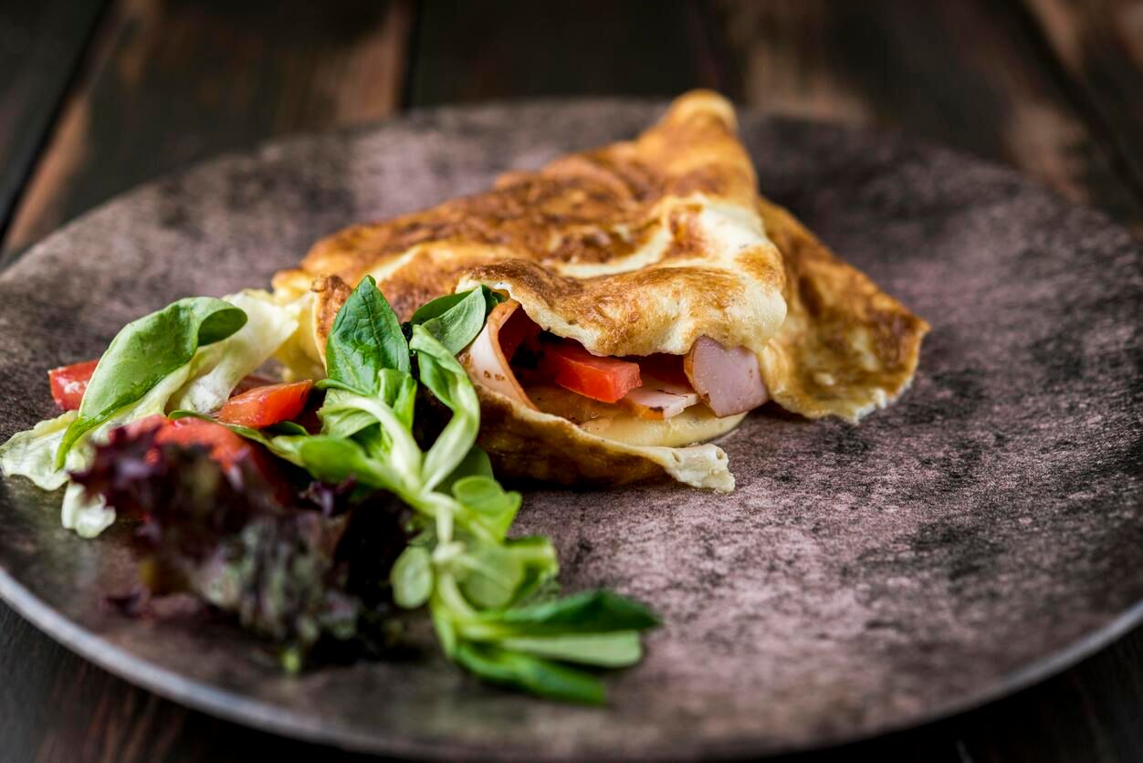 Готовим очень вкусный омлет