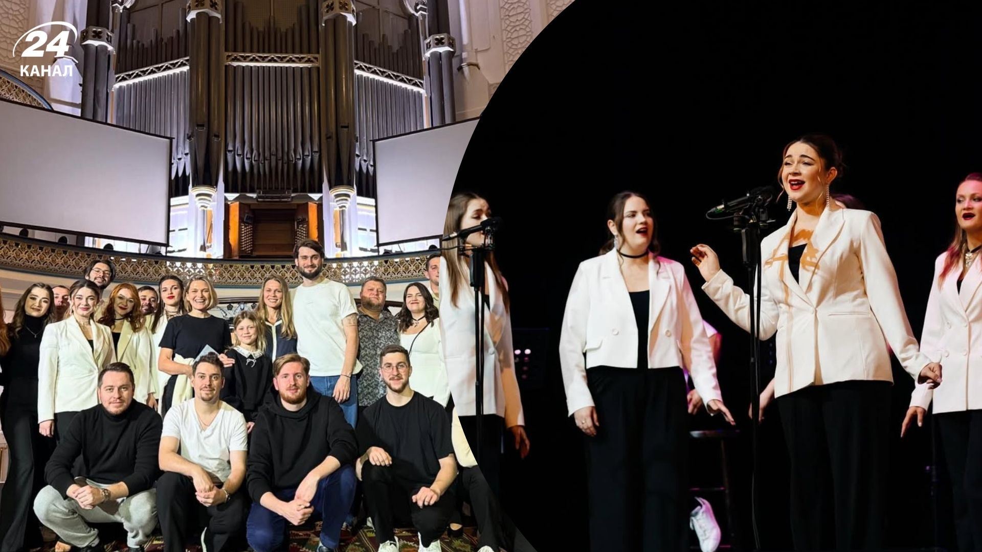 Ольга Фреймут з донькою Євдокією відвідала концерт хору "Гомін" Ольга Фреймут з донькою Євдокією відвідала концерт хору "Гомін"