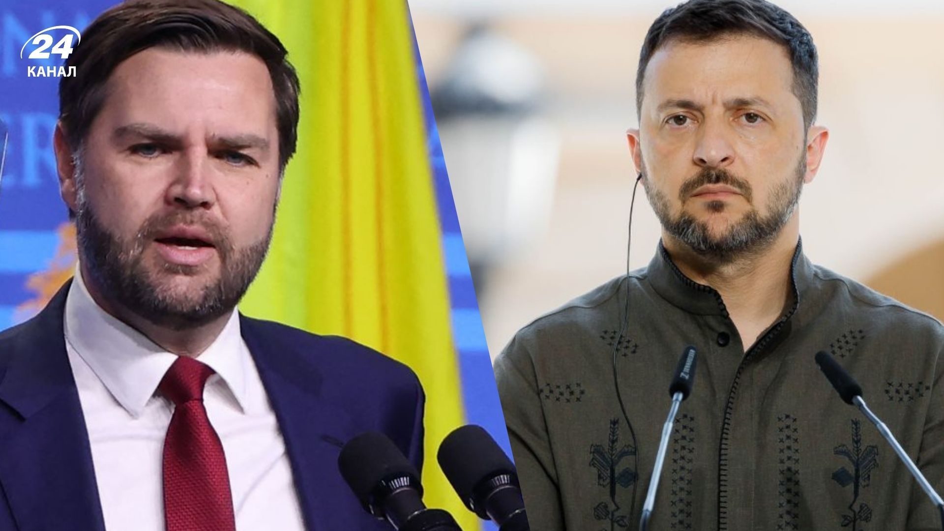 Зеленський поговорив із Венсом про мирний план Трампа Зеленський поговорив із Венсом про мирний план Трампа