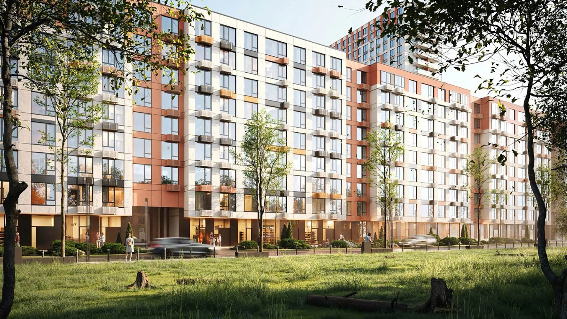 Візуалізація ЖК Sister у Києві Візуалізація ЖК Sister у Києві