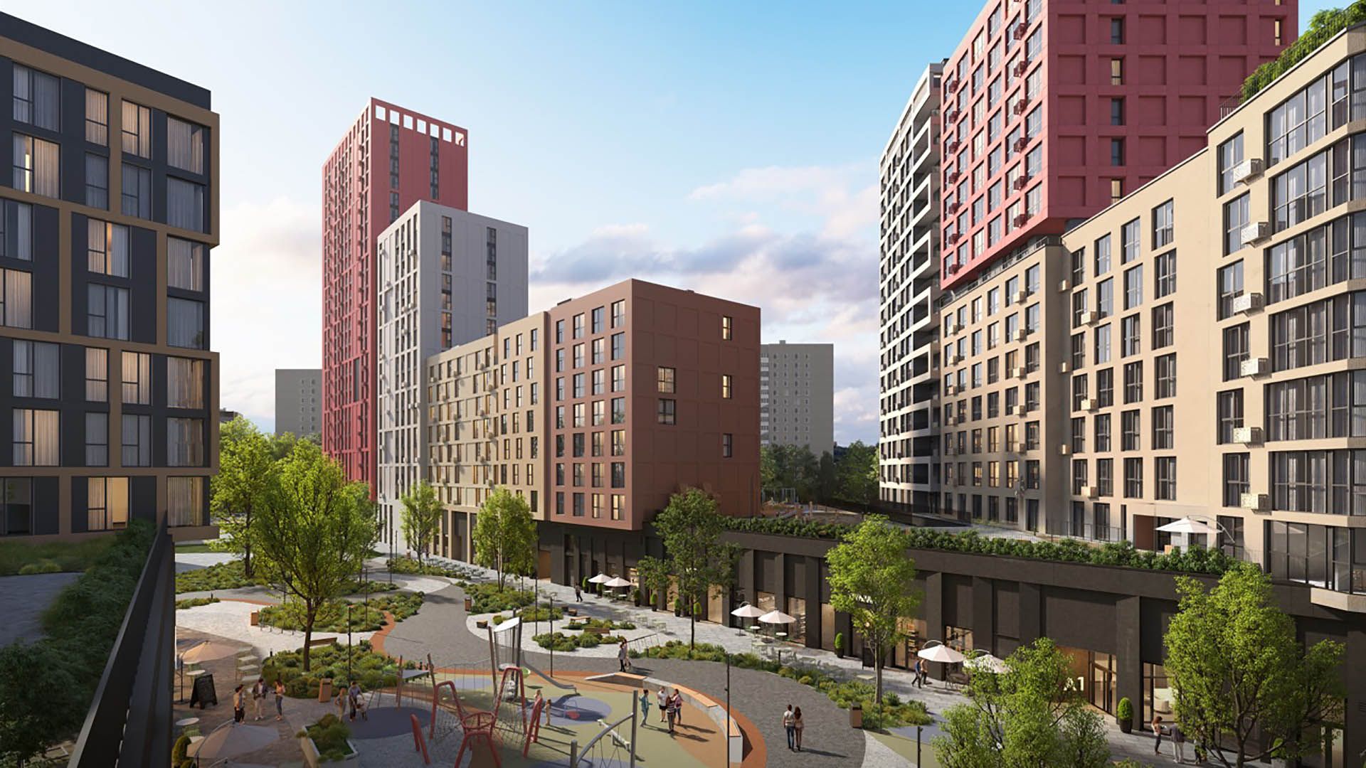 Визуализация ЖК Brother в Киеве Визуализация ЖК Brother в Киеве