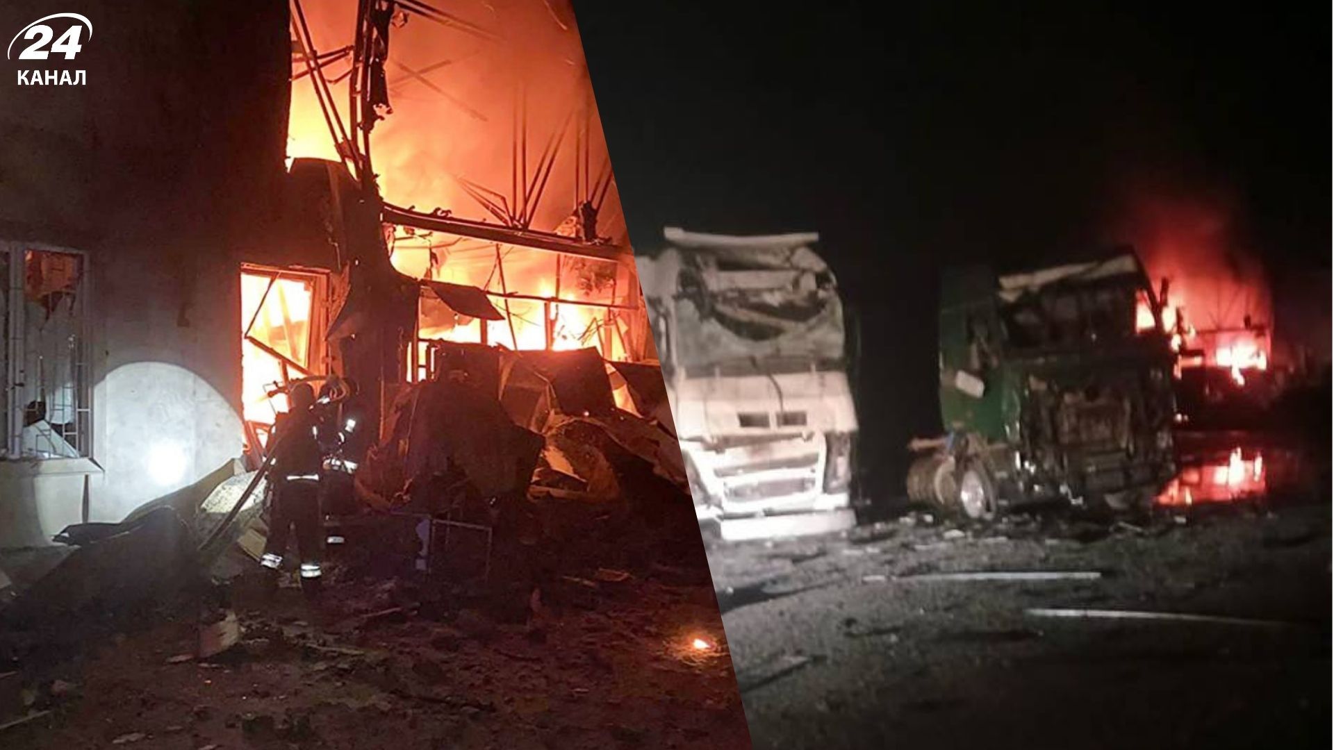 Вибухи в Ізмаїльському районі 22 листопада 2025 року - 24 Канал