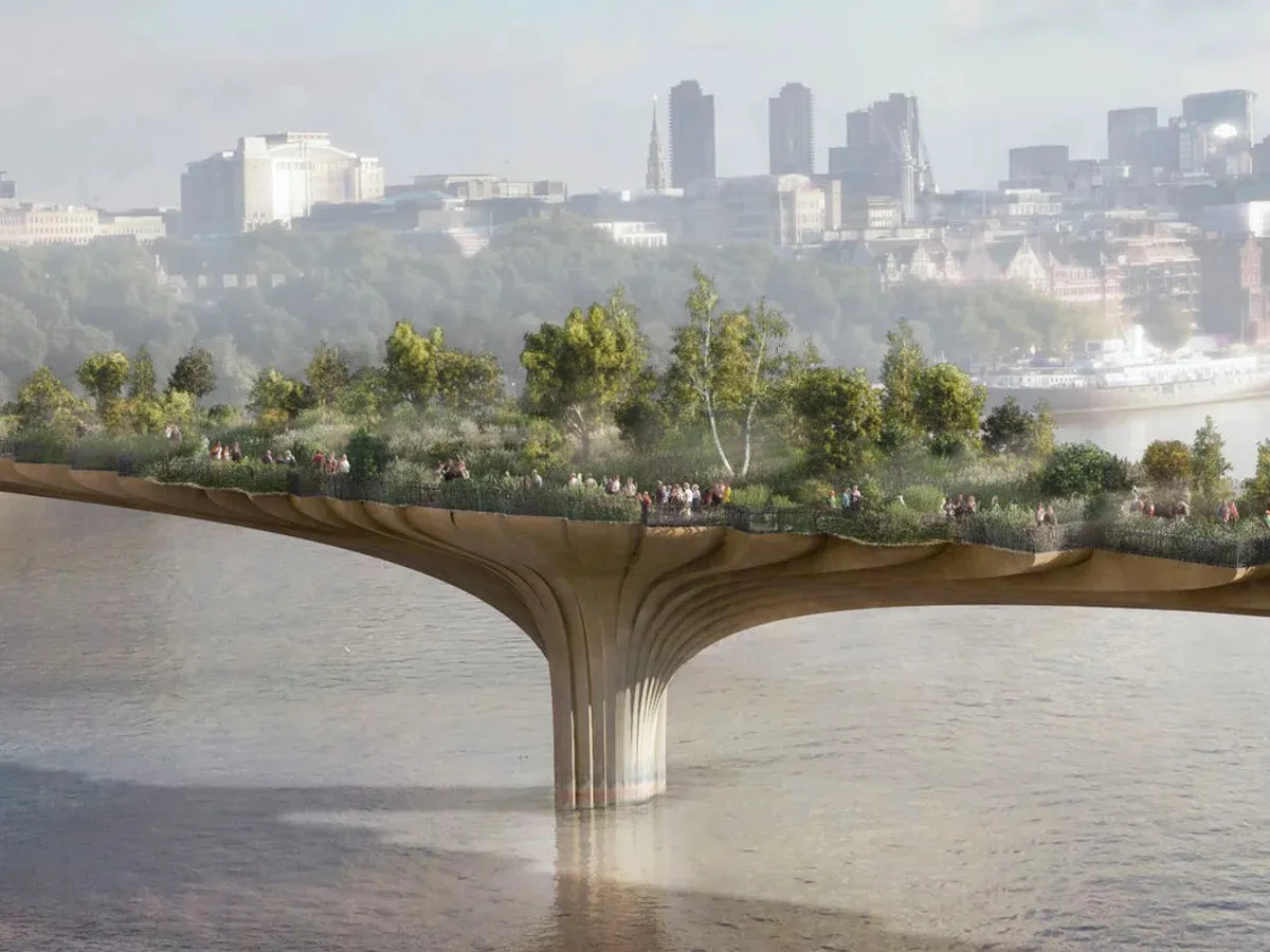  Garden Bridge / фото The Guardian 