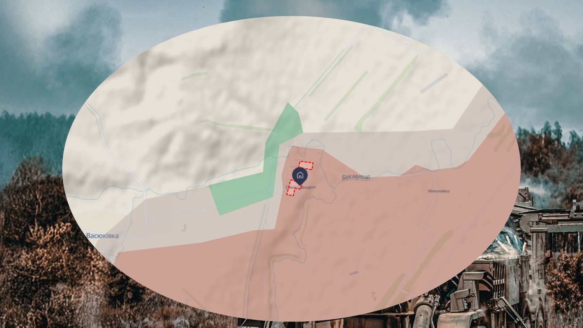 Оккупанты давят в районе Славянска Оккупанты давят в районе Славянска