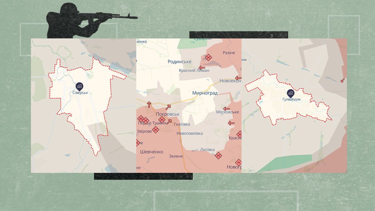 Як змінилася лінія фронту за тиждень