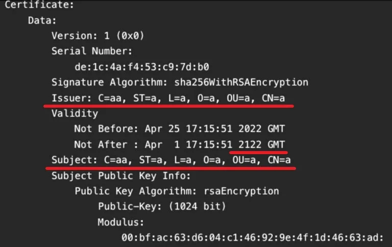 Самоподписанный сертификат Самоподписанный сертификат