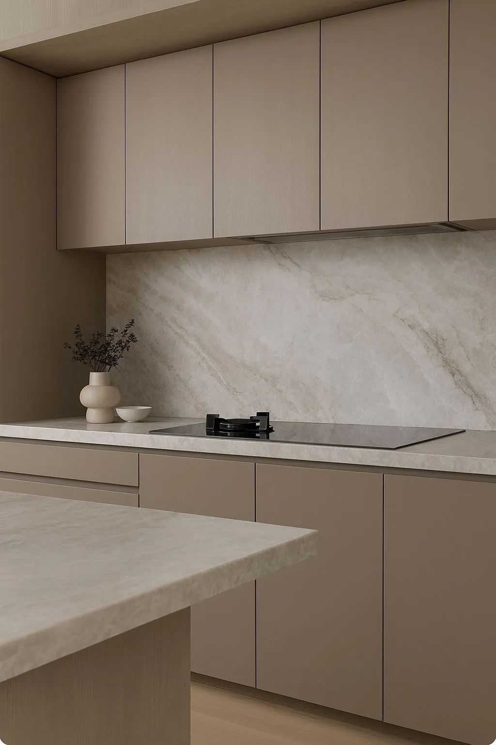 Столешница и фартук должны быть одного цвета Столешница и фартук должны быть одного цвета