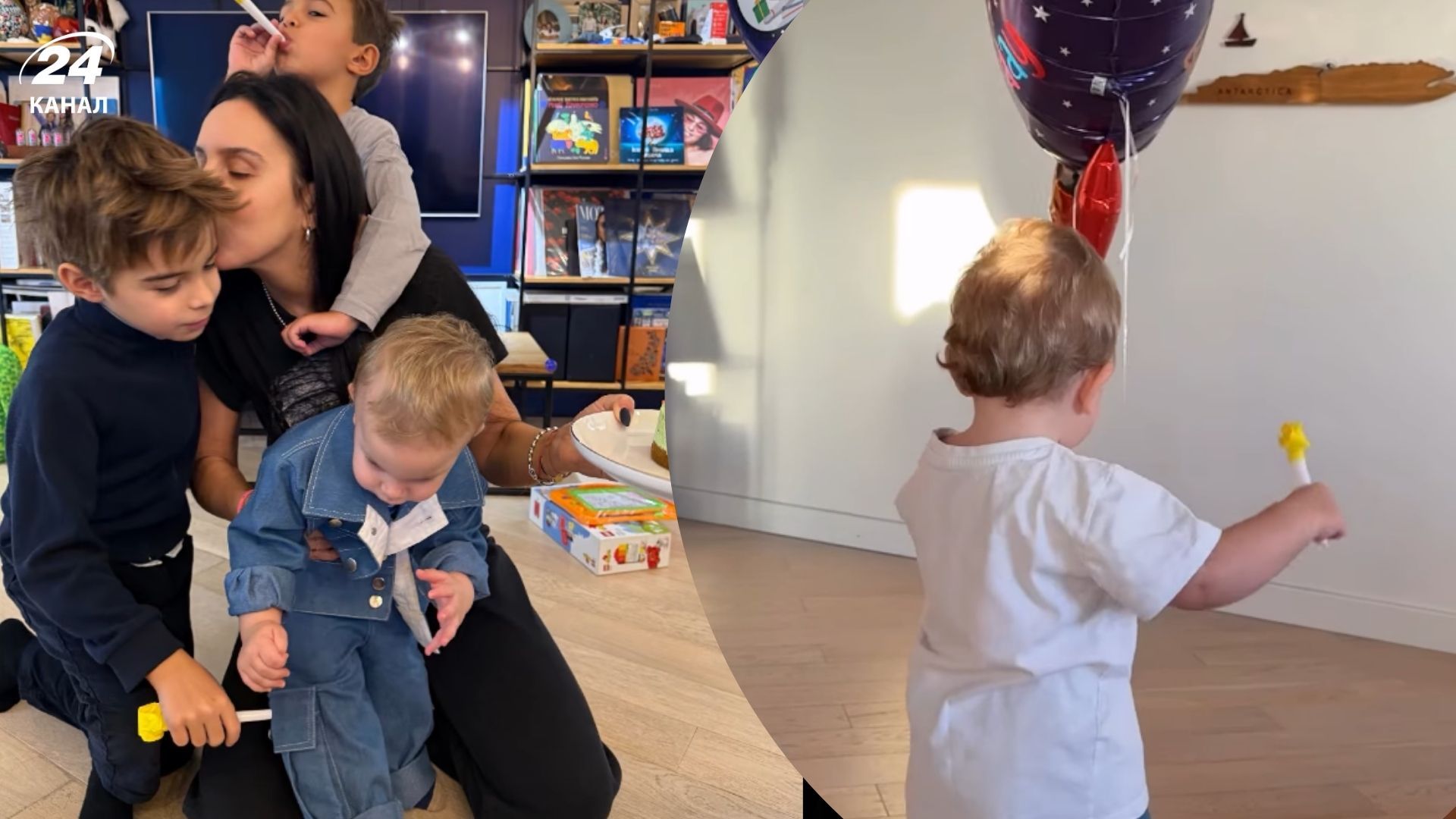 Джамала з синами Джамала з синами