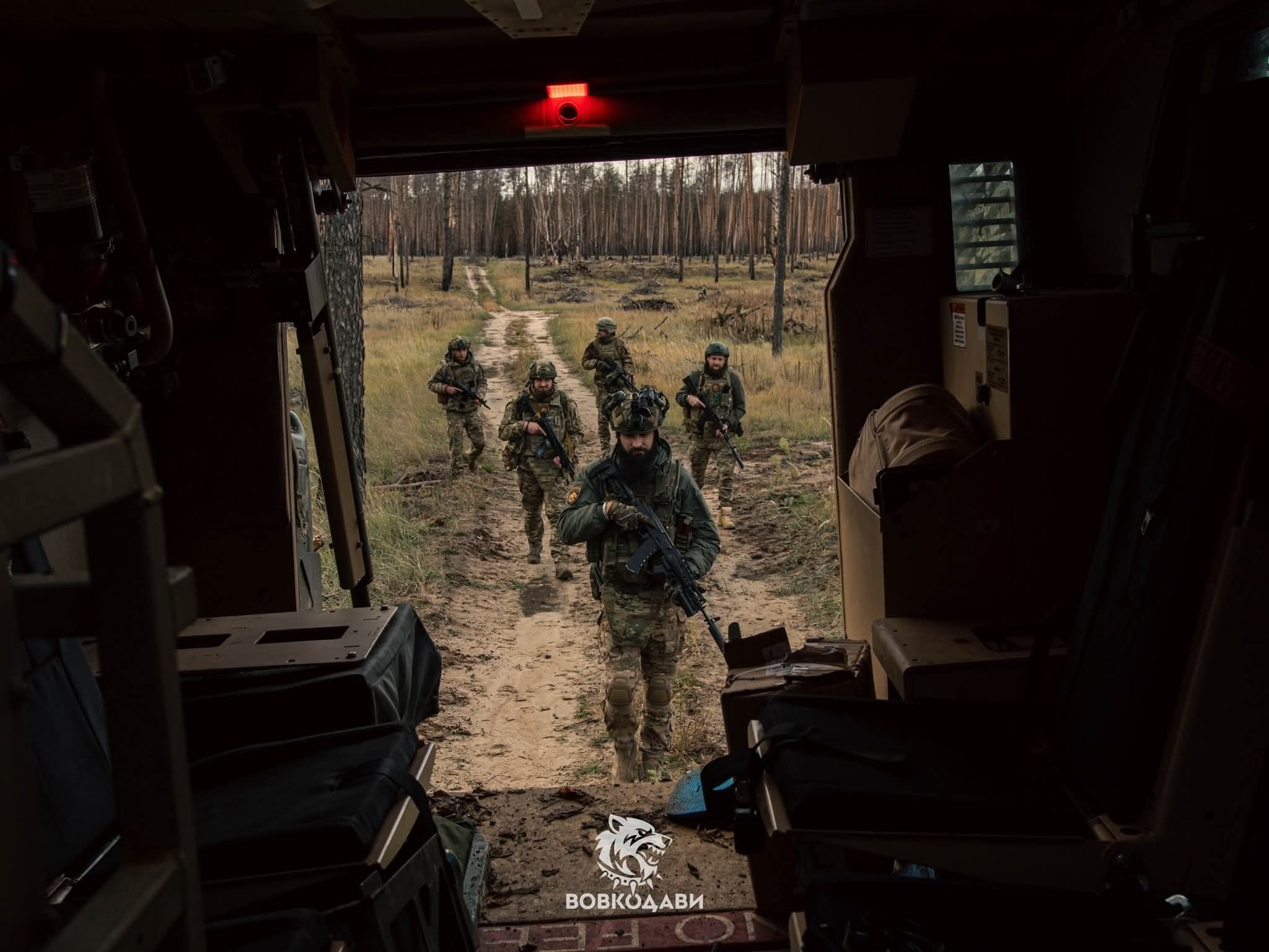 Карта боевых действий на 25 ноября