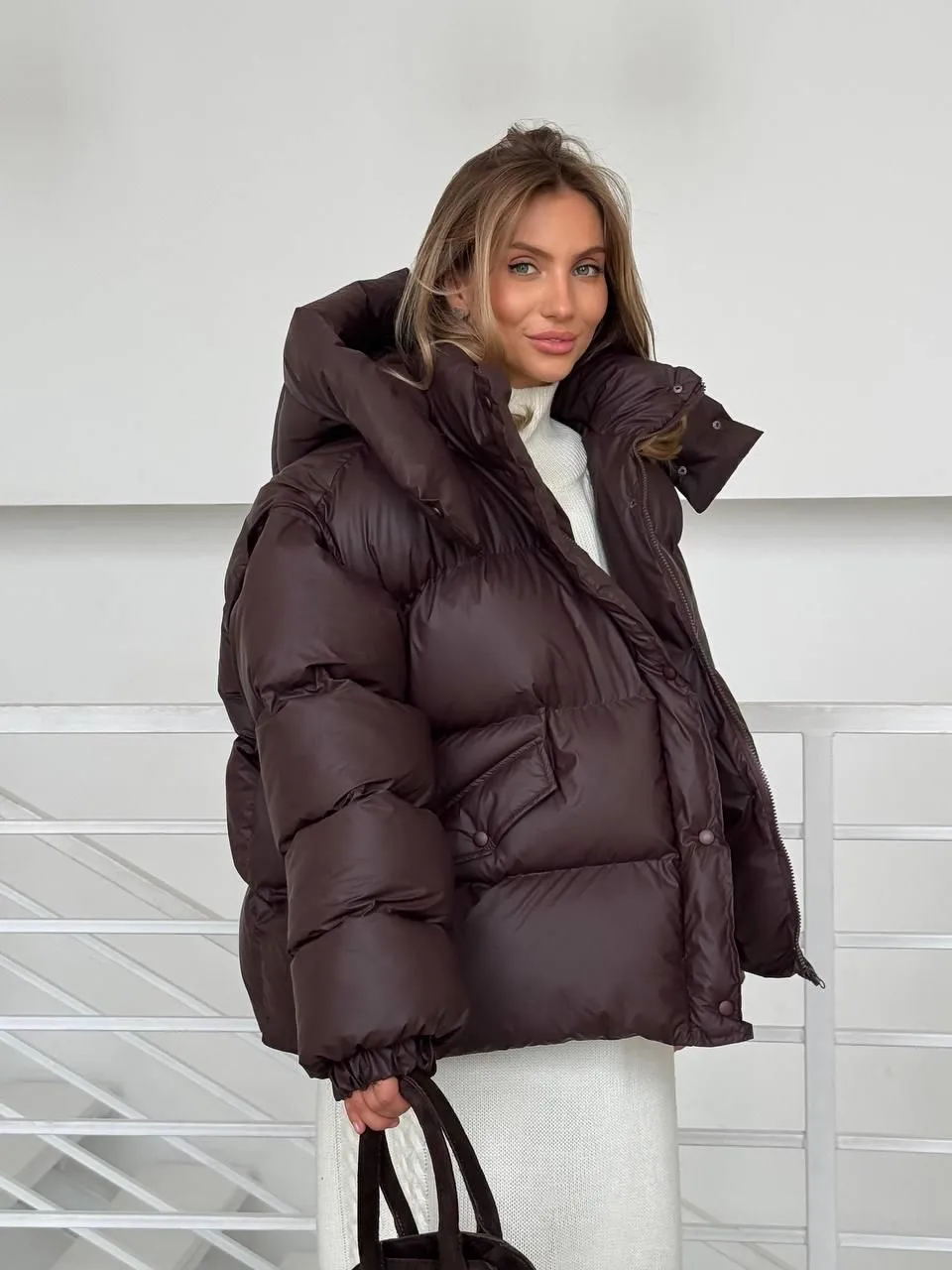 Трендовые пуховики зимы / Фото Pinterest Трендовые пуховики зимы / Фото Pinterest