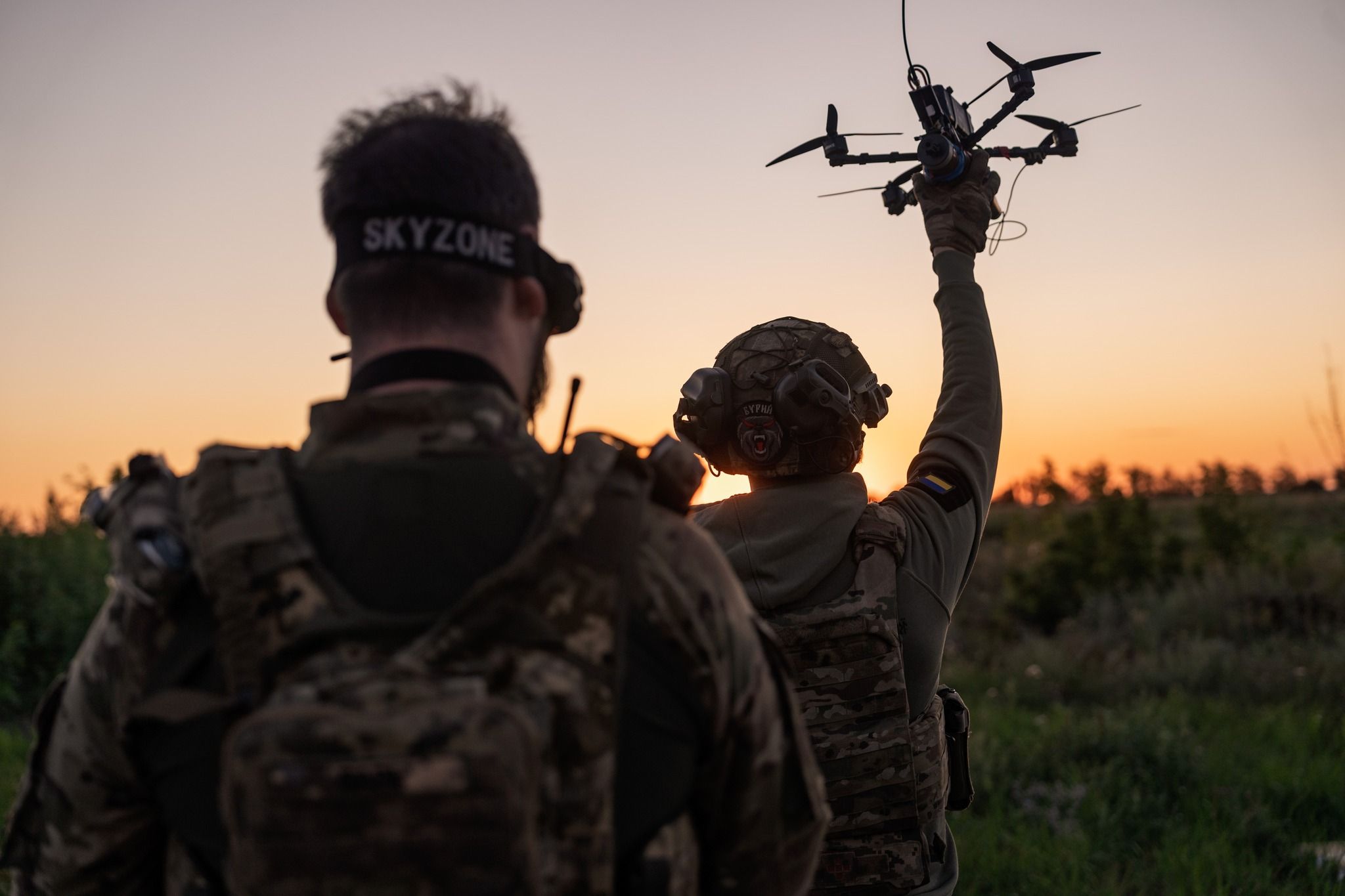 Украинские операторы дронов Украинские операторы дронов