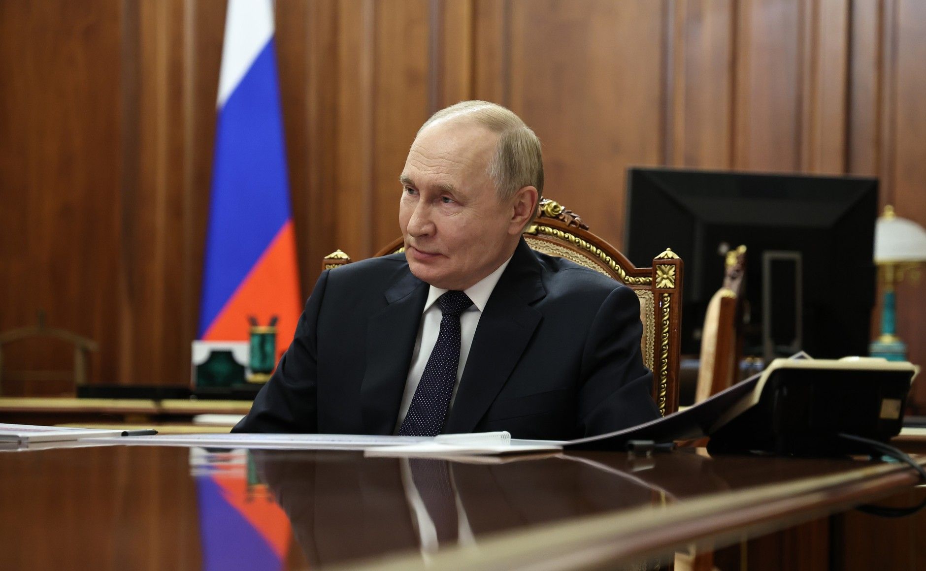 Российский диктатор Владимир Путин Российский диктатор Владимир Путин