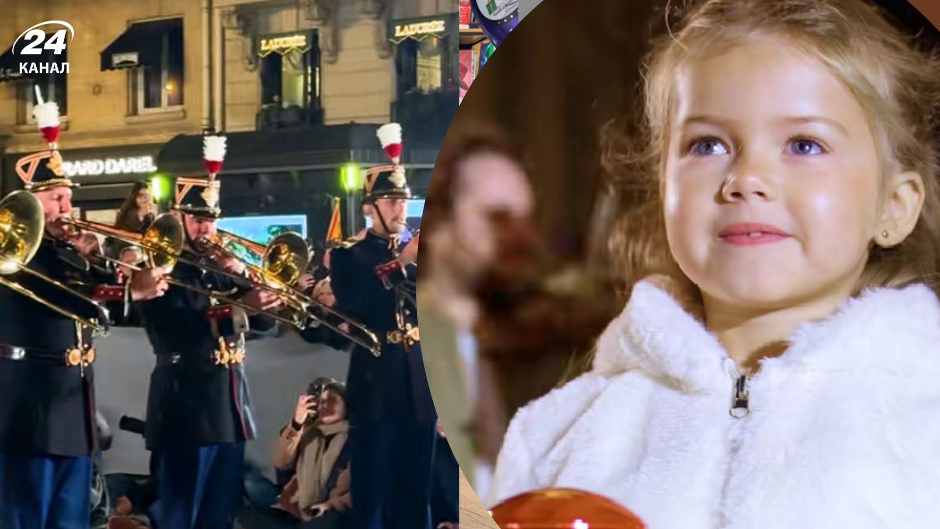 У Парижі виконали Carol of the Bells У Парижі виконали Carol of the Bells