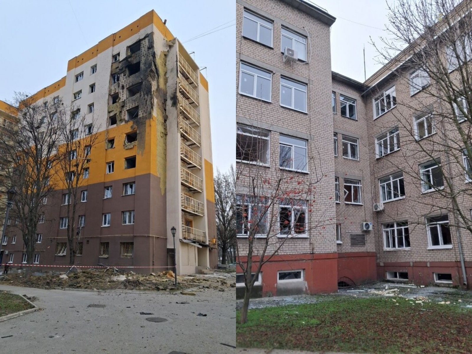 Атака России на Запорожье 25 ноября - дрон прилетел в здания вуза Атака России на Запорожье 25 ноября - дрон прилетел в здания вуза