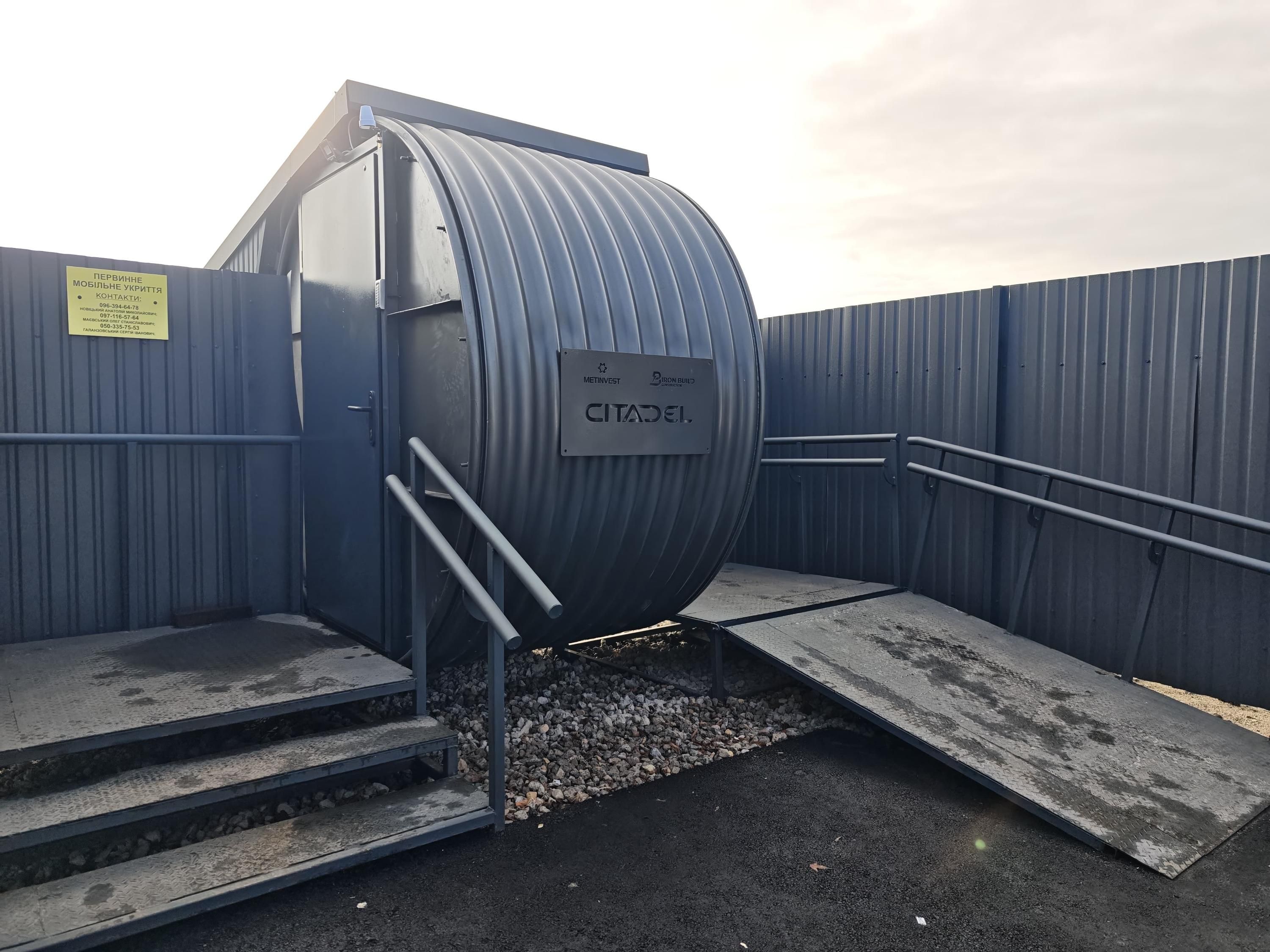 Метинвест построил на Киевщине первый подземный бункер Цитадель - фото Метинвест построил на Киевщине первый подземный бункер Цитадель - фото
