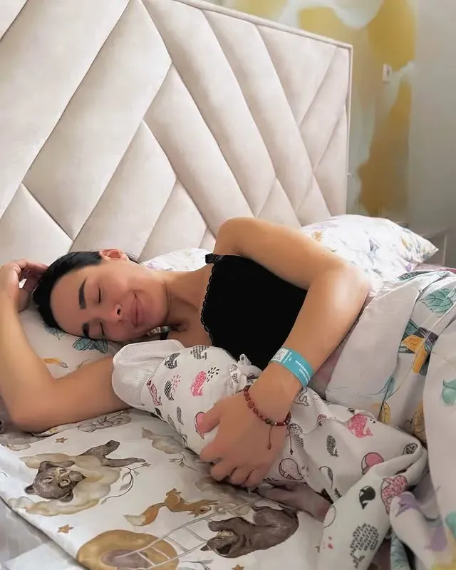 Іннеса Грицаєнко вперше стала мамою