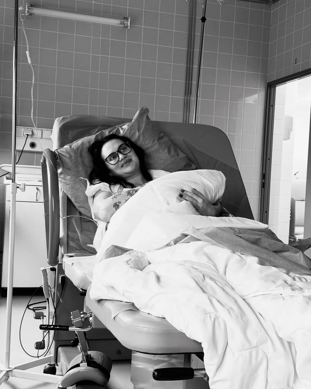 Алла Волкова з дитиною