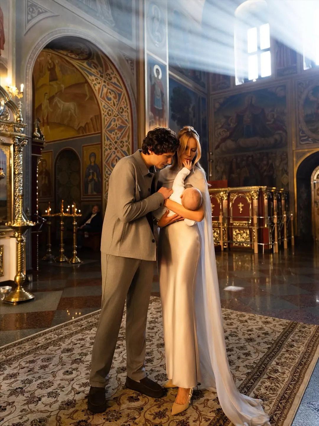 Хрестини сина Лесі Нікітюк