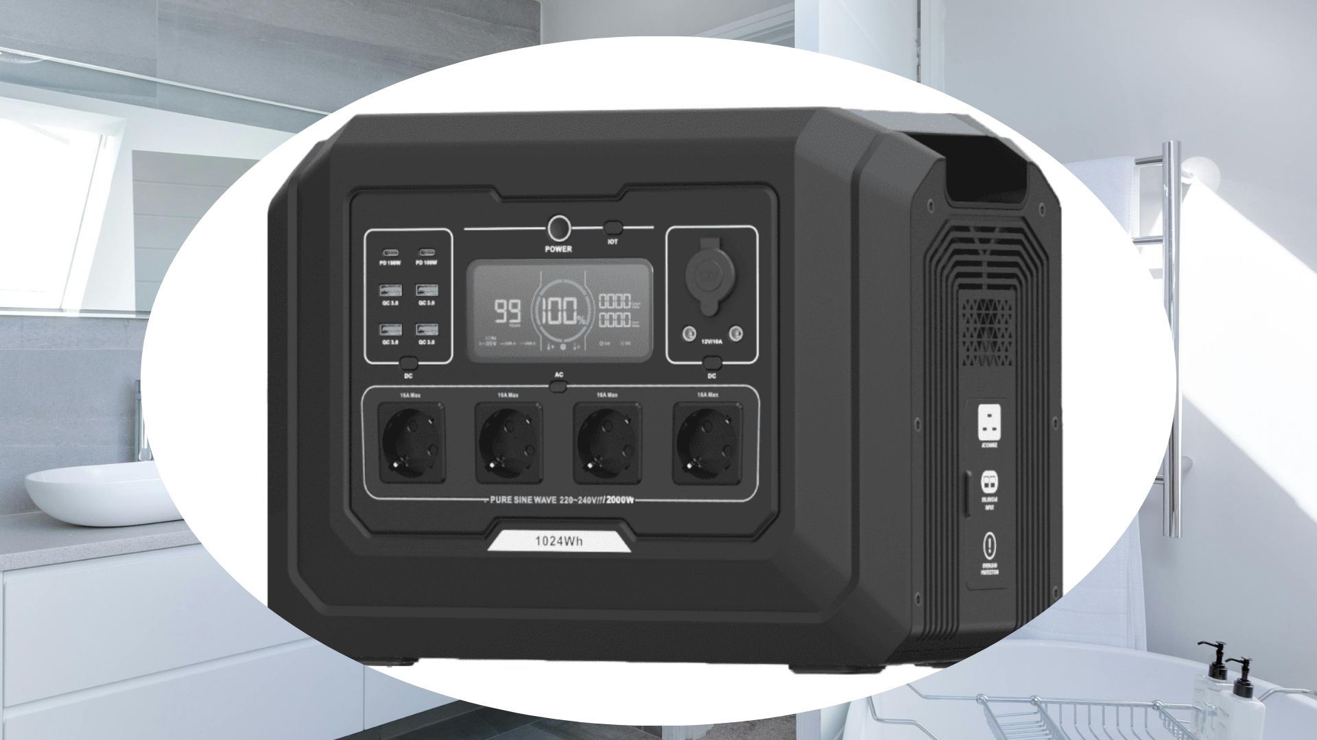 Зарядну станцію не можна тримати у вологих місцях