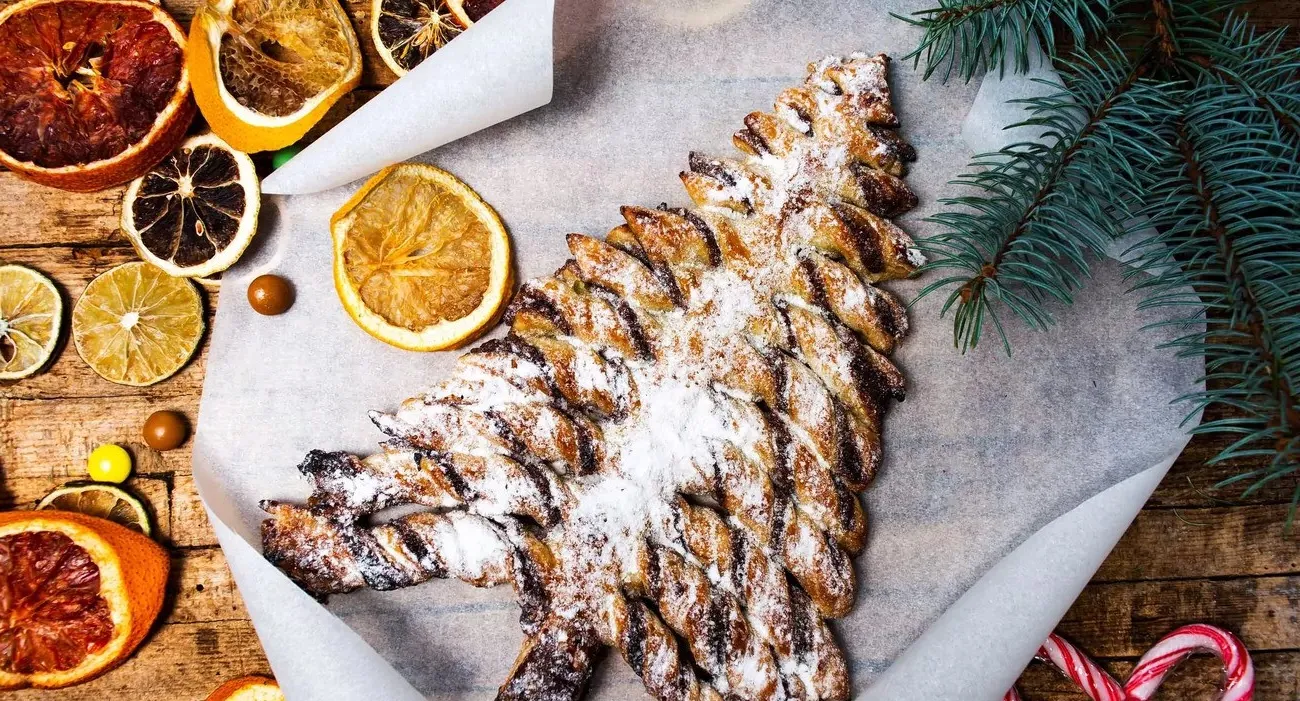 Елочка из нутеллы