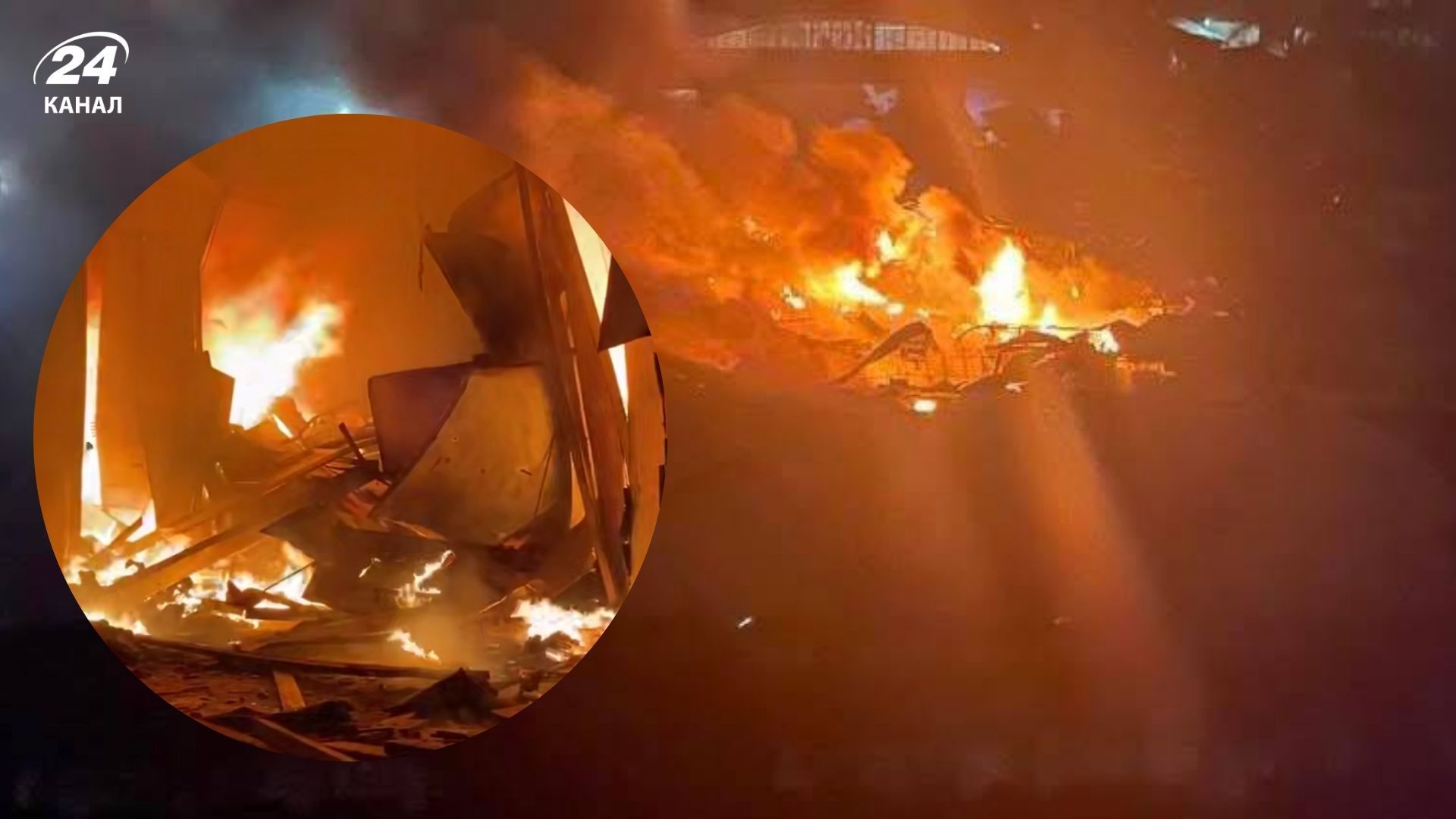 Россияне ударили по центральному рынку Краматорска Россияне ударили по центральному рынку Краматорска