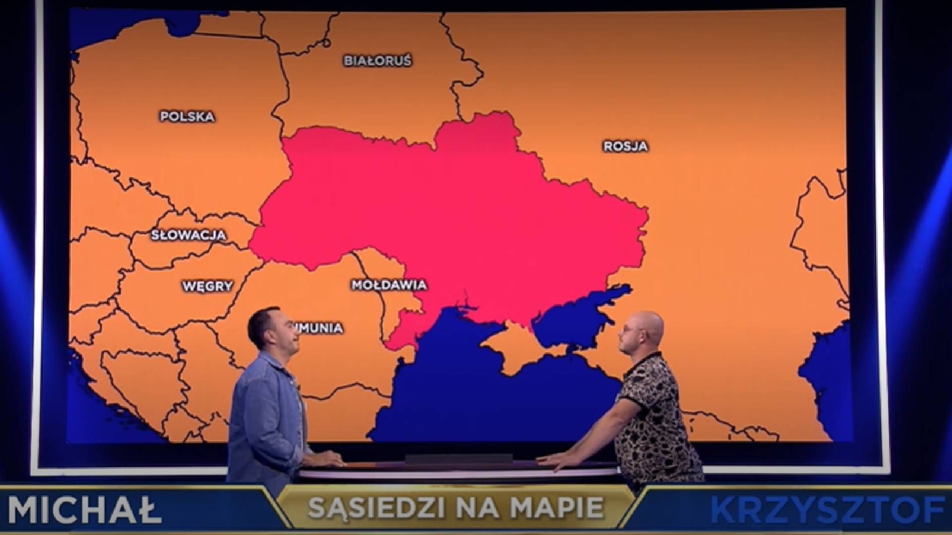На польському телебаченні від України відокремили Крим На польському телебаченні від України відокремили Крим