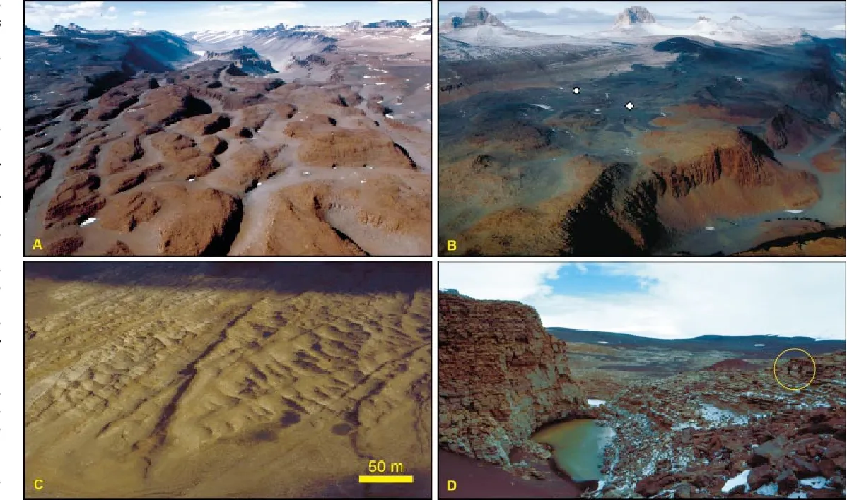 Лабіринт Антарктида цікаві факти про Антарктиду Сухі долини Мак-Мердо 