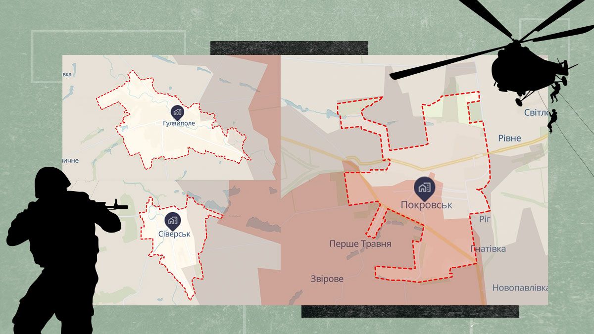 Як змінилася лінія фронту за тиждень Як змінилася лінія фронту за тиждень