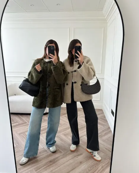 Стильная верхняя одежда на зиму / Фото Who What Wear