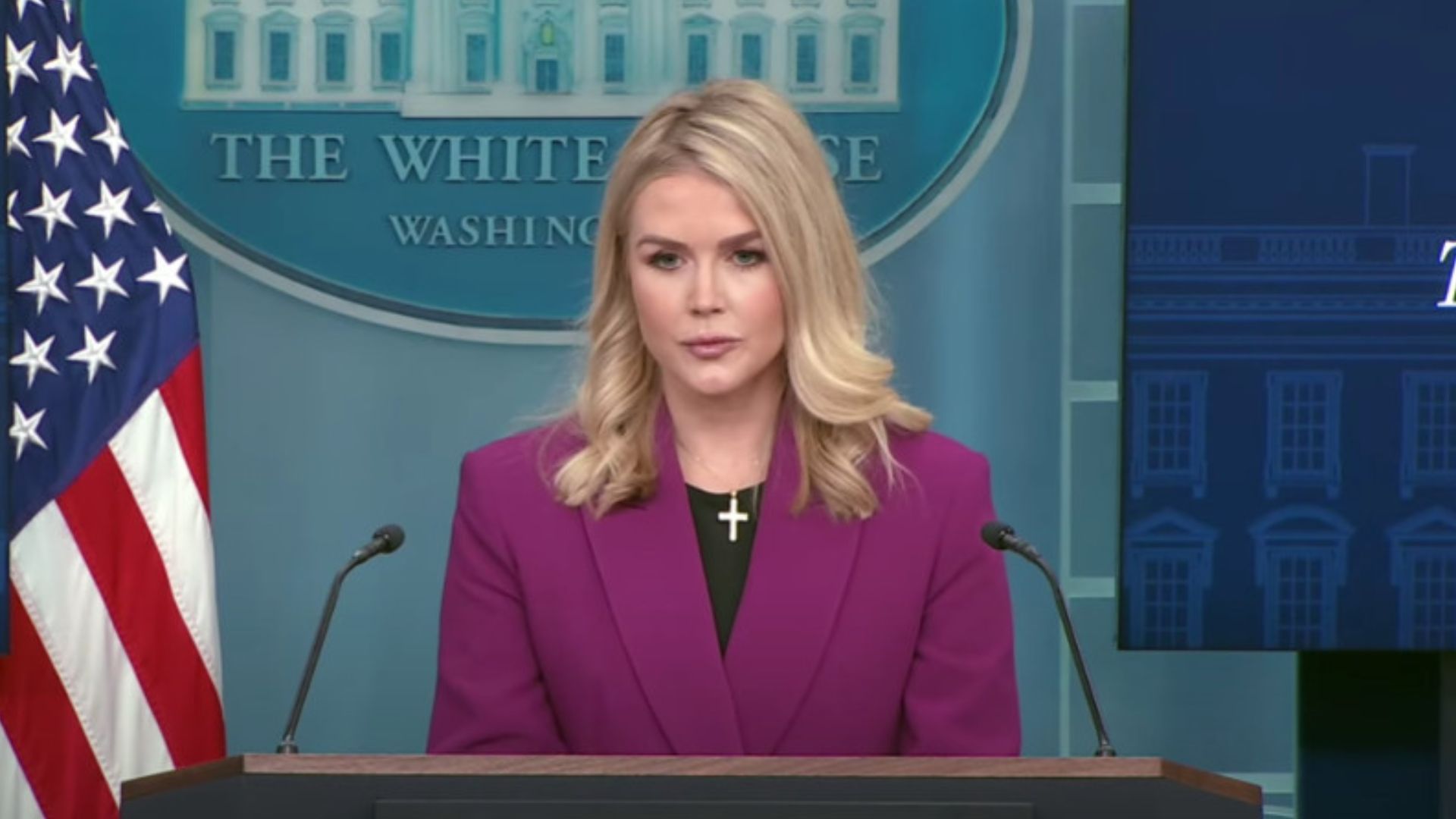 Пресс-секретарь Белого дома Кэролайн Ливитт