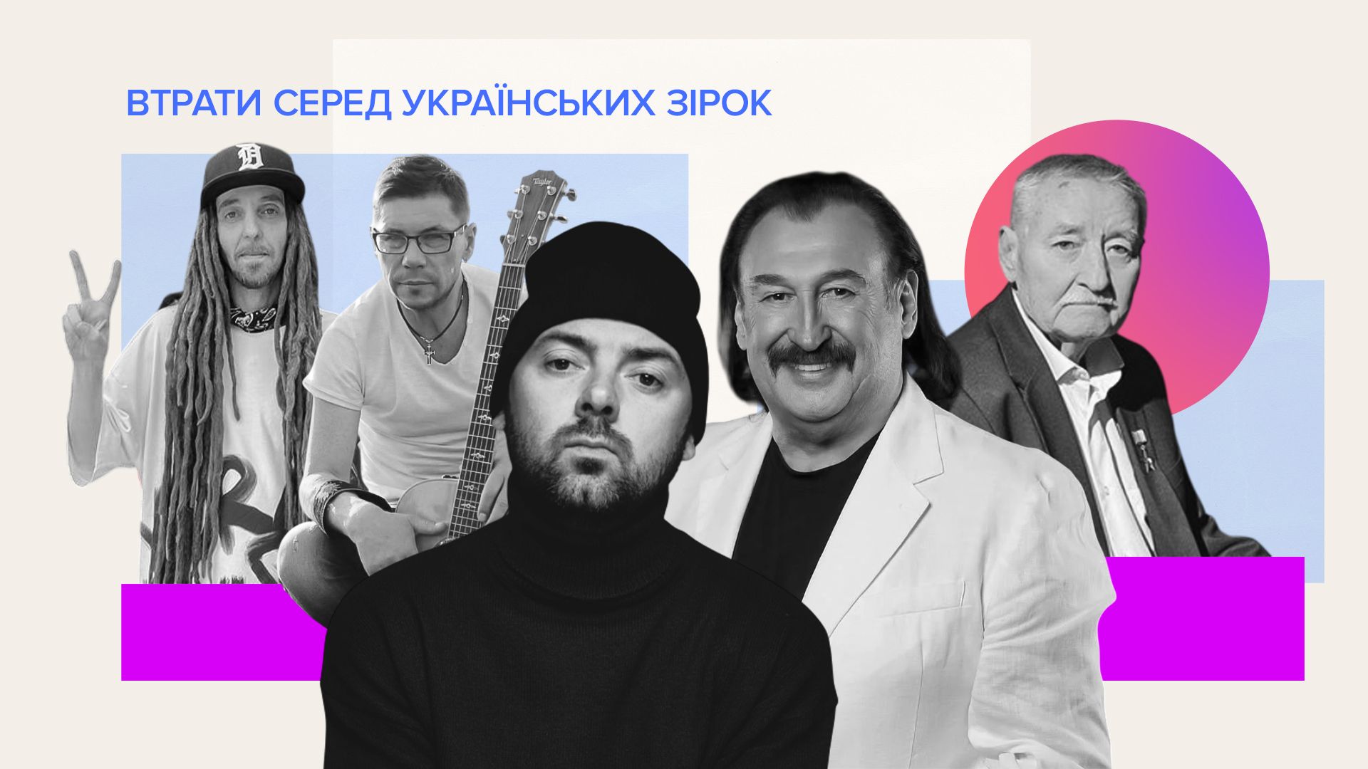 Хто з українських зірок помер у 2025 році Хто з українських зірок помер у 2025 році