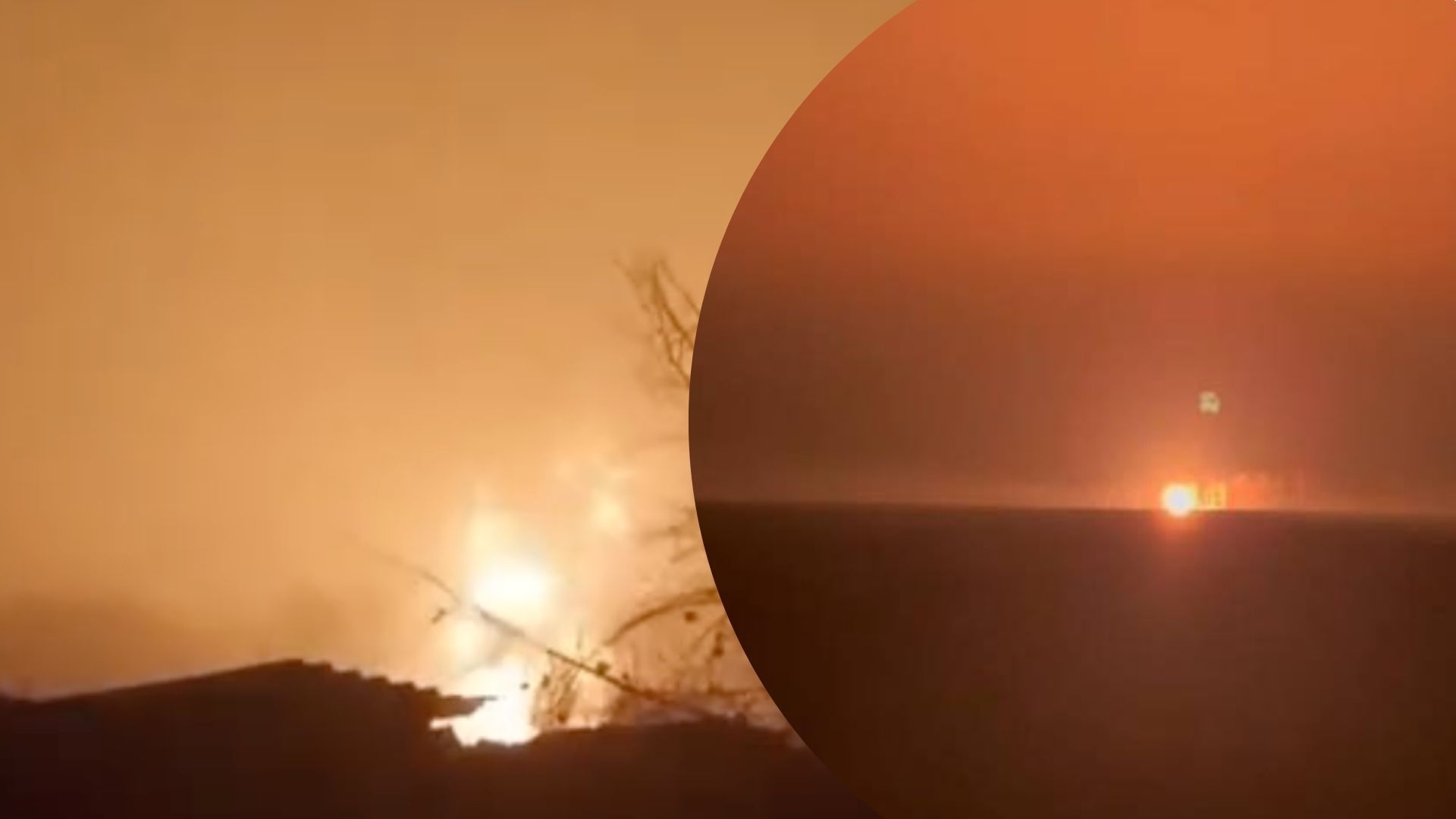 Атакована нафтобаза у Тамбовській області Атакована нафтобаза у Тамбовській області