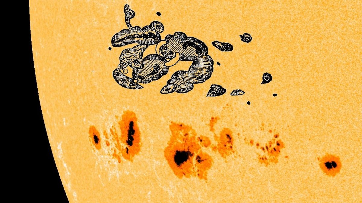 Гигантские пятна на Солнце угрожают самыми масштабными магнитными бурями Гигантские пятна на Солнце угрожают самыми масштабными магнитными бурями