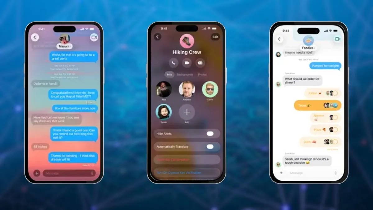 Сообщения iOS 26