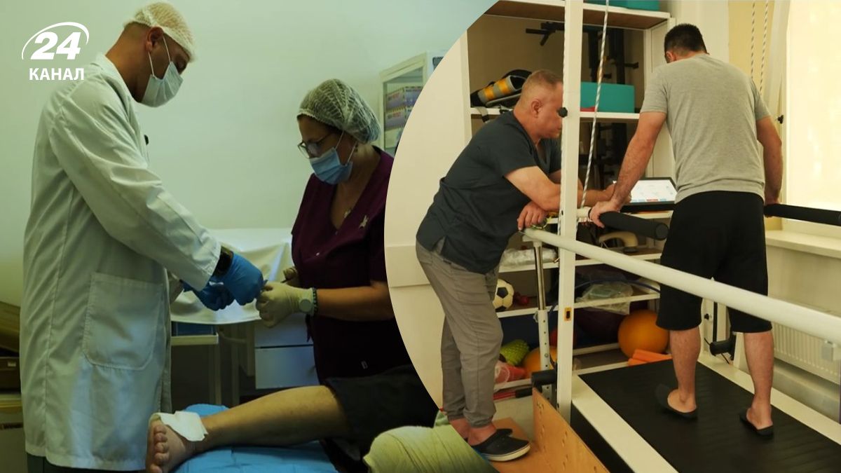 Военные ВСУ провохять реабилитацию в центре ГПСУ