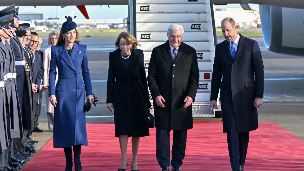 Принц Вільяма та Кейт Міддлтон з президентом і першою леді Німеччини