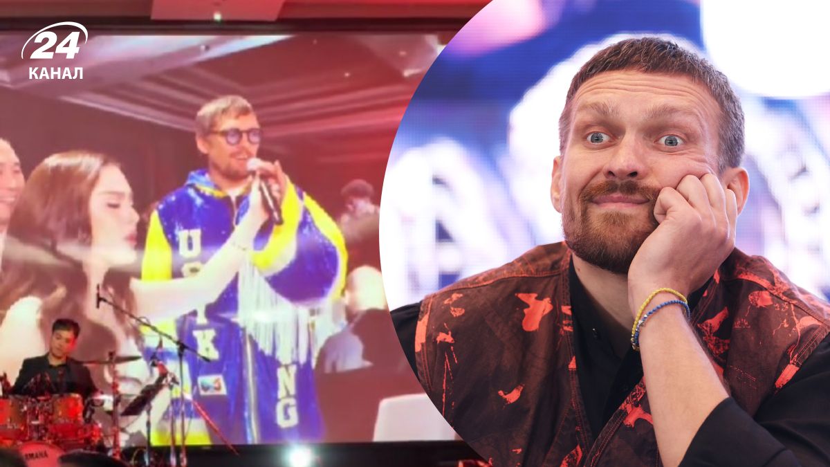 Олександр Усик заспівами на конвенції WBC