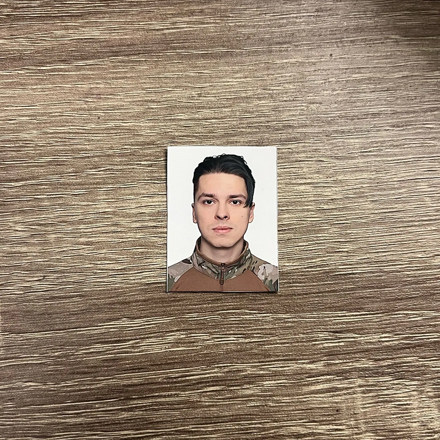 Дмитро Однороженко у військовій формі 