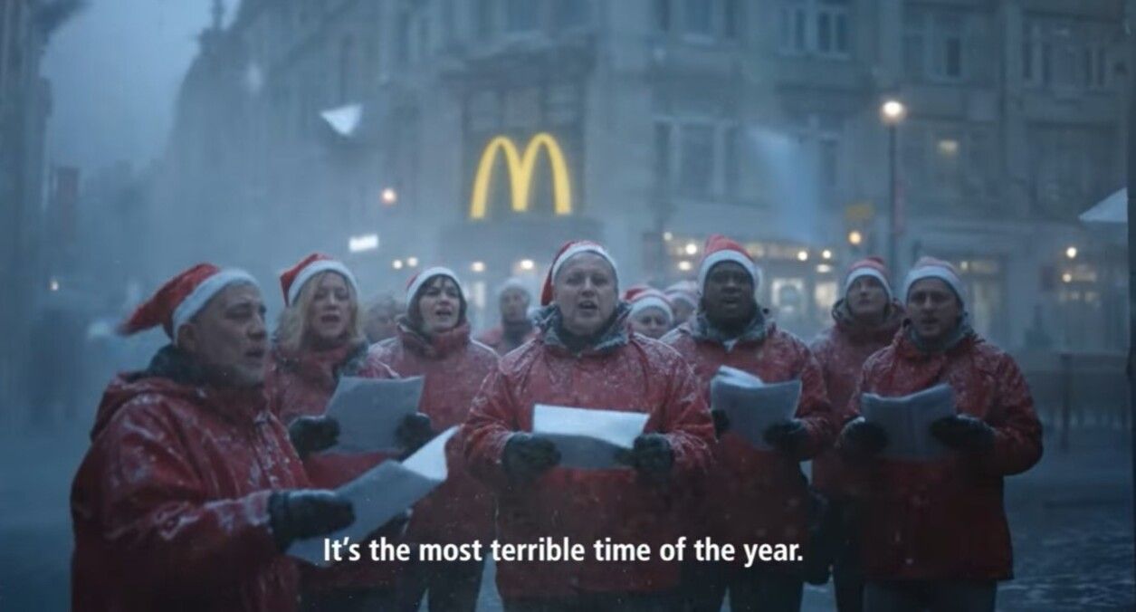 McDonald's запустил неожиданную рекламу McDonald's запустил неожиданную рекламу