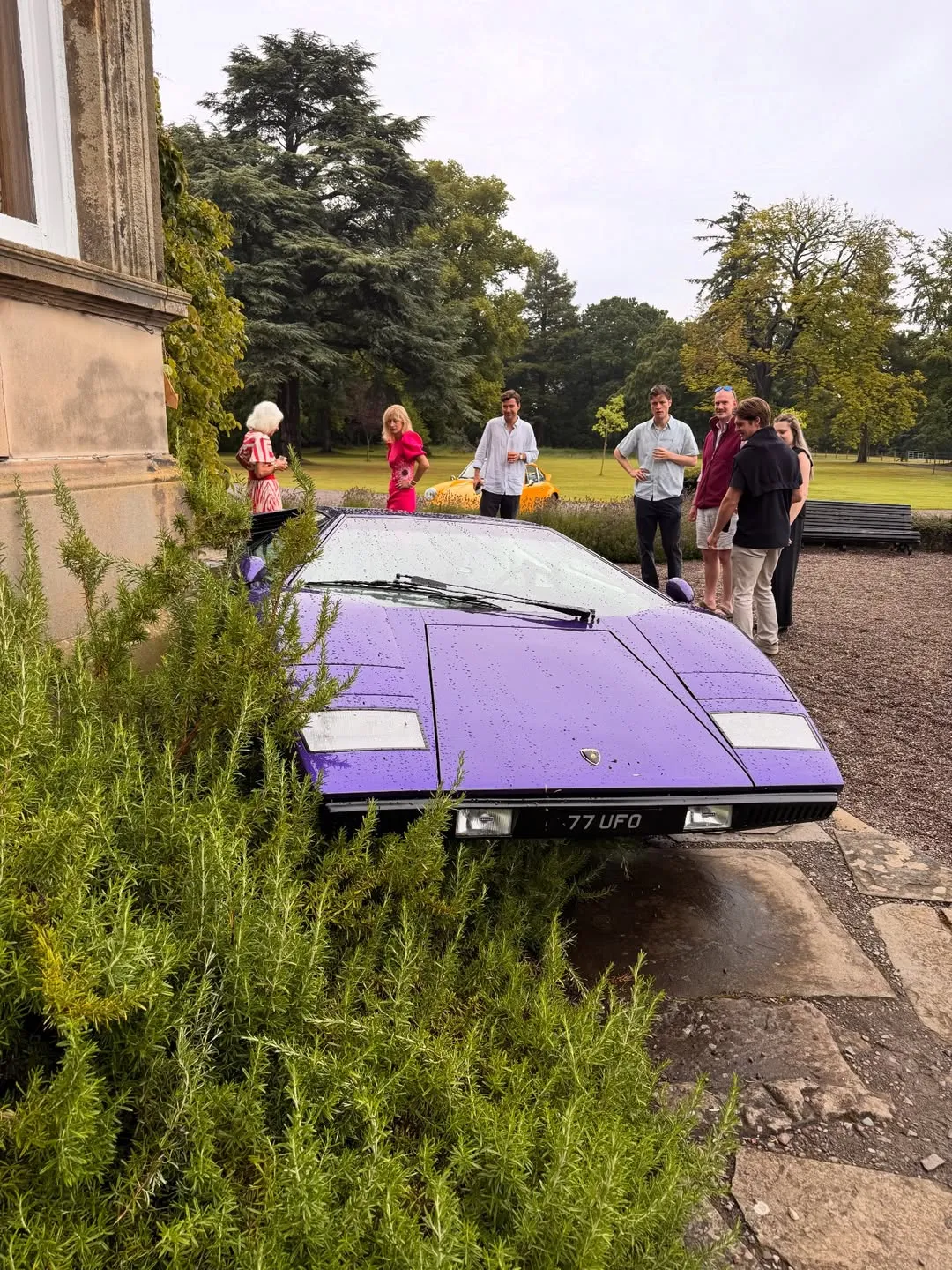 Місце, де знайшли автомобіль. Lamborghini Countach LP400 1977 року