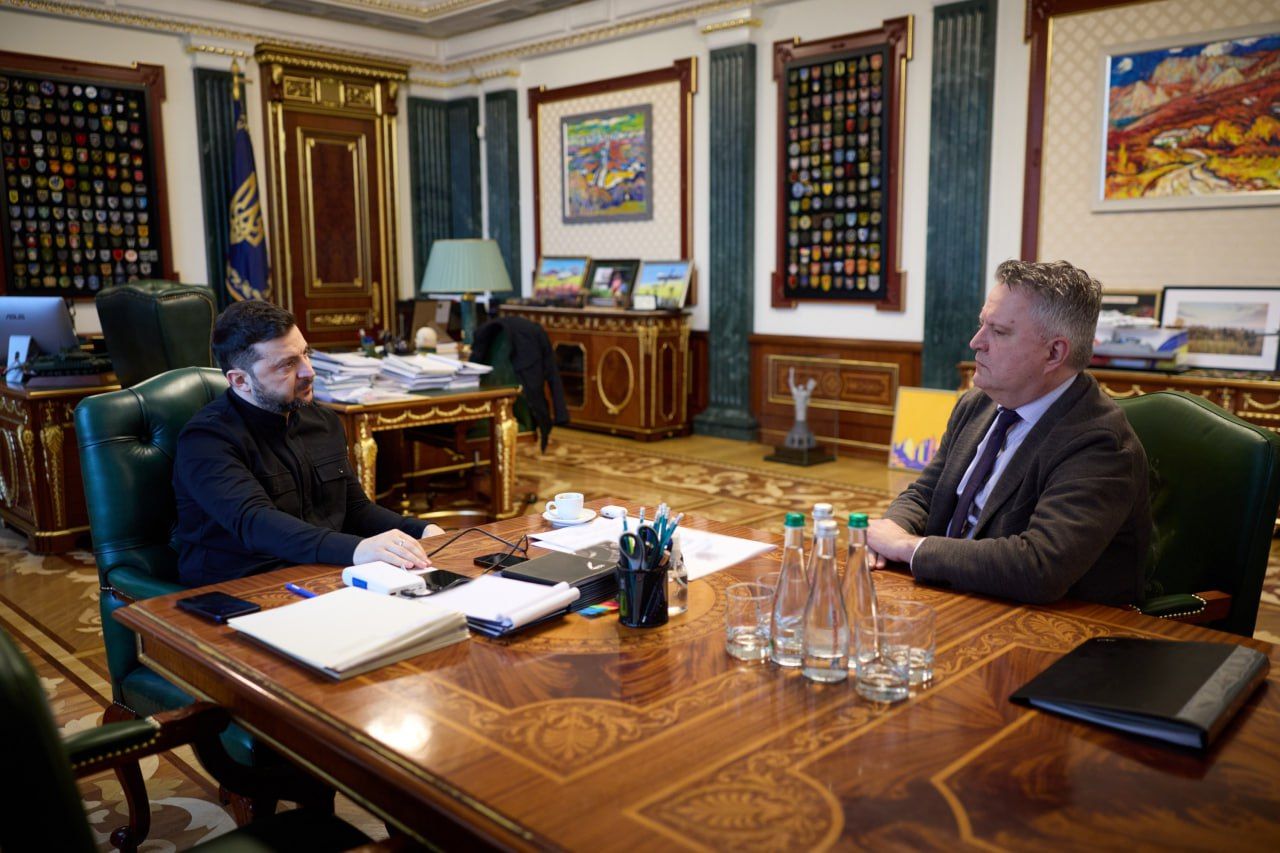 Зеленський провів зустріч з Кислицею Зеленський провів зустріч з Кислицею