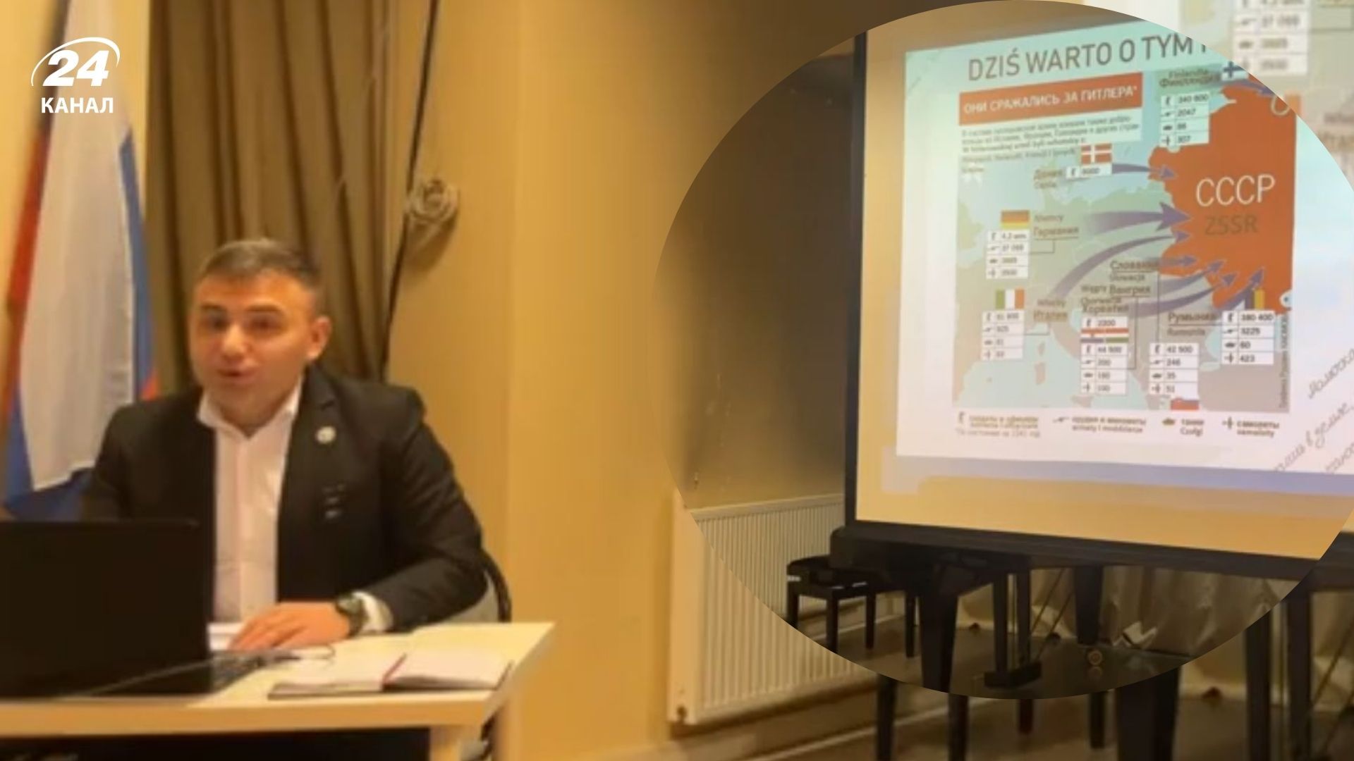 Росіянин у Варшаві залякував поляків німецькими і українськими військами