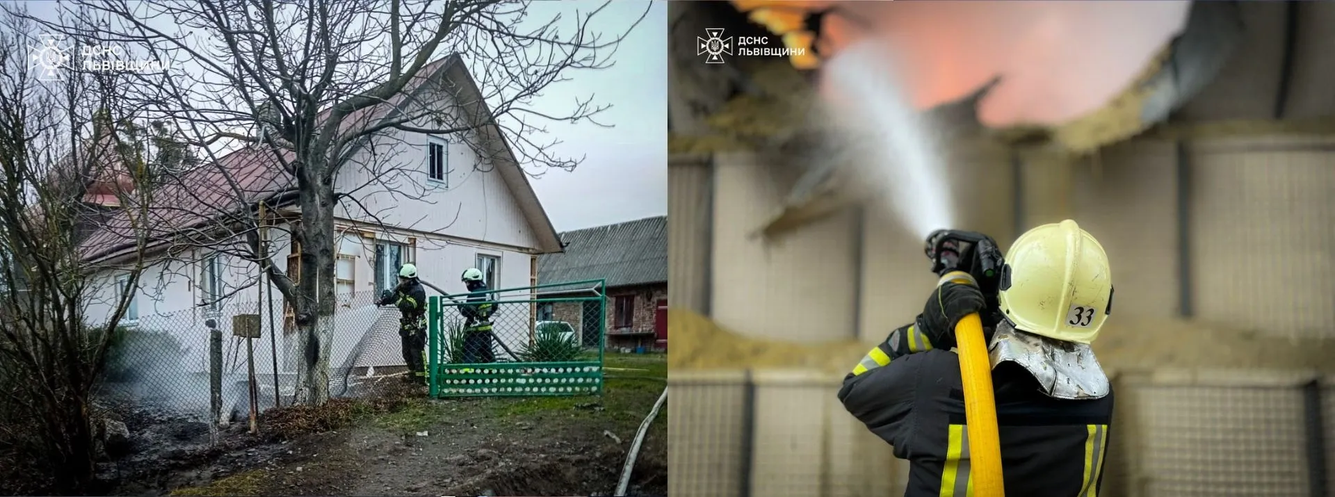 Наслідки обстрілу в селі Сілець Львівської області 6 грудня 2025 року