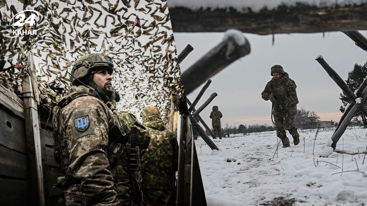 Карта фронту в Україні 6 грудня