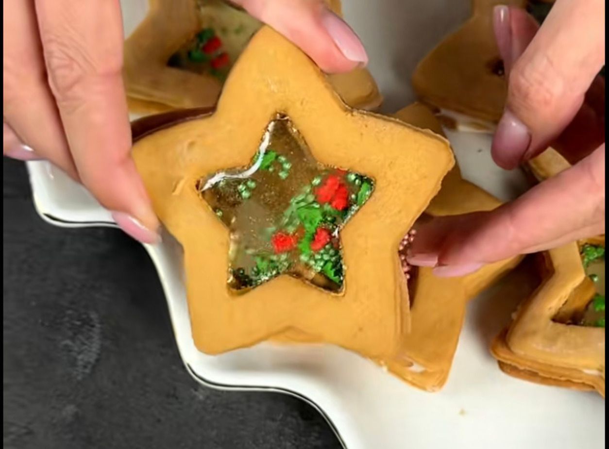 Имбирные пряники с сюрпризом