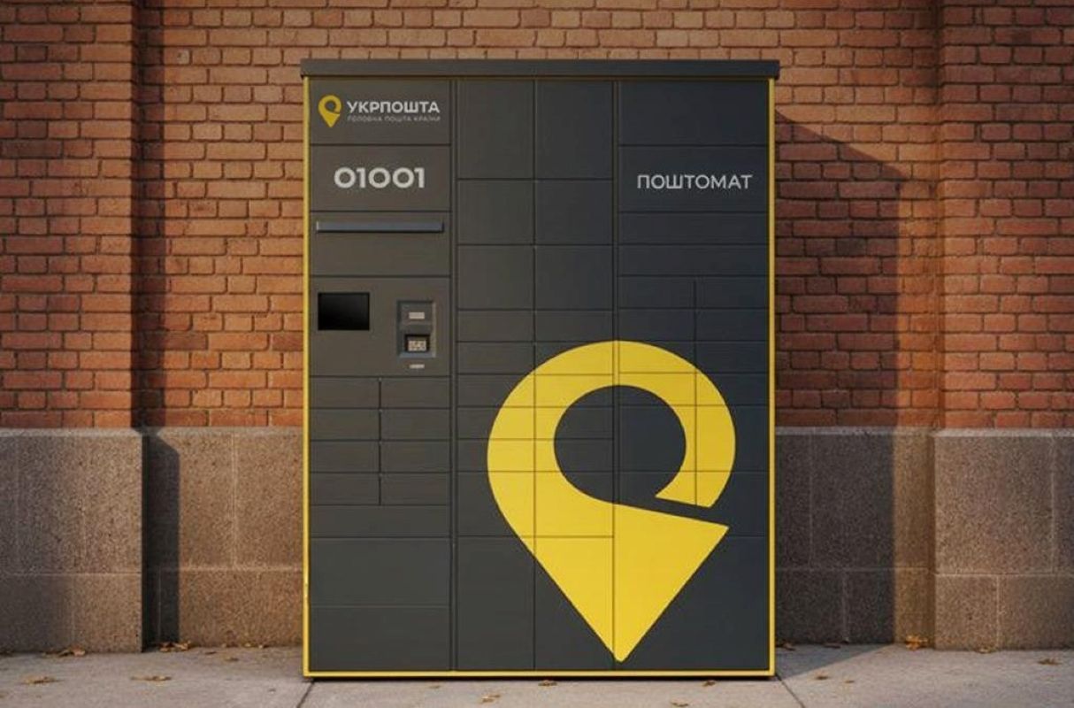 Укрпошта встановила перший поштомат 