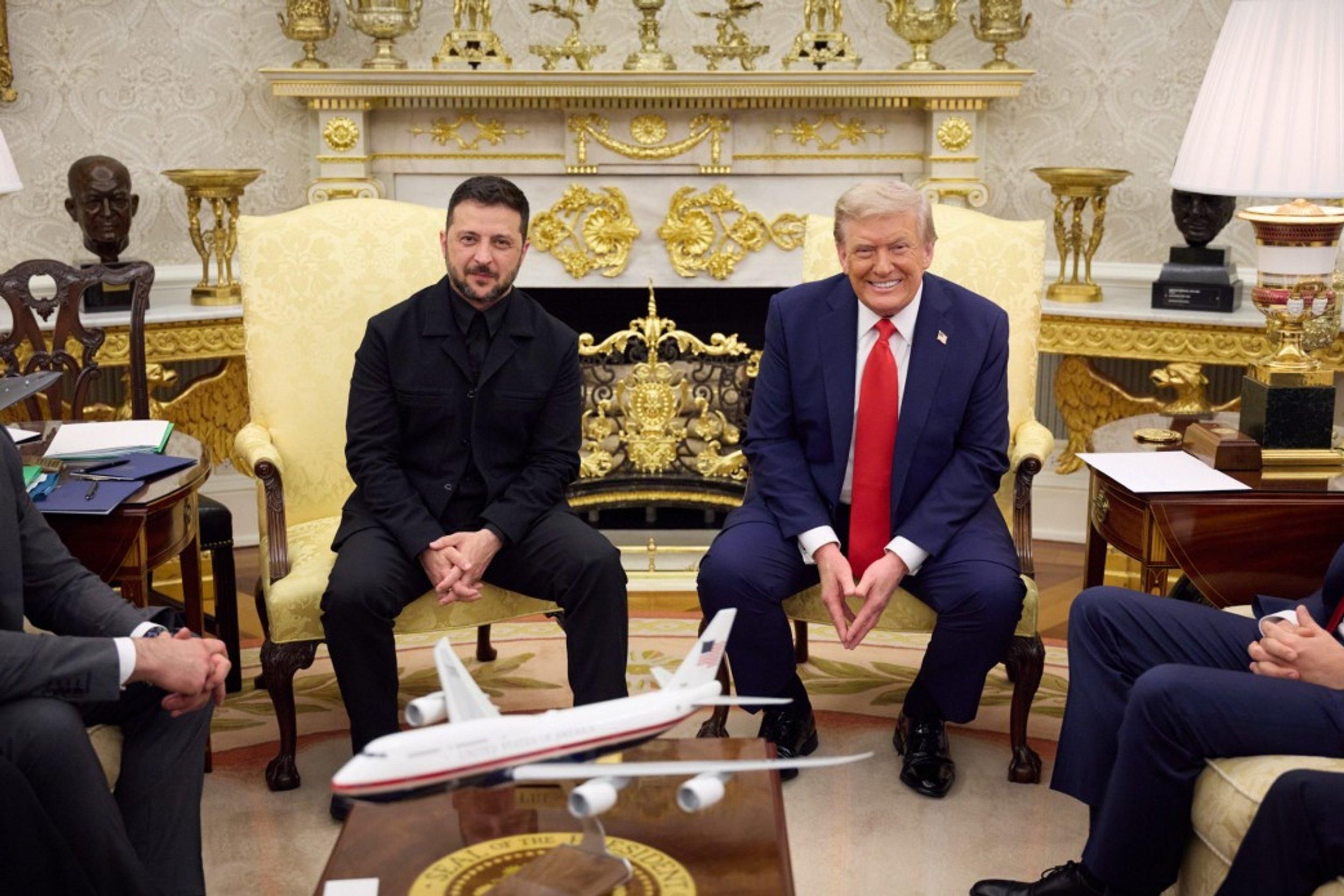 Володимир Зеленський і Дональд Трамп Володимир Зеленський і Дональд Трамп